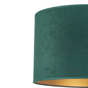 Stolní lampa Golden Roller 30cm tmavě zelená/zlatá