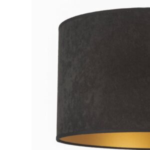 Stolní lampa Golden Roller výška 50cm černá/zlatá