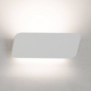 Designové nástěnné světlo Lane, bílá, šířka 22 cm
