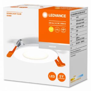 LEDVANCE Recess Slim LED zapuštěné Ø8,5cm 3000K