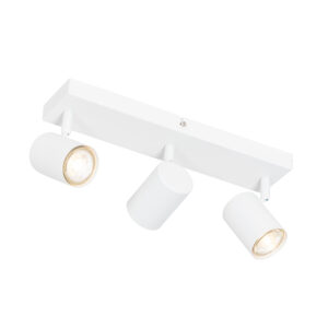 Moderní stropní svítidlo bílé 3 -světelné nastavitelné – Jeana