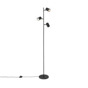 Moderní stojací lampa černá 3 -light – Jeana