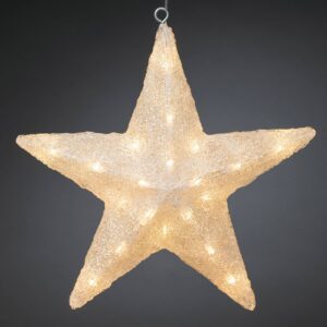 LED dekorativní hvězda pro exteriér, Ø 40 cm