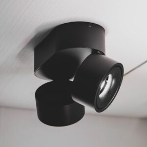 LOOM DESIGN Aim LED stropní bodové 2 zdroje černá