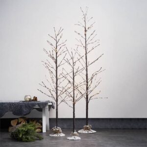 LED dekorativní strom Tobby Tree IP44 hnědá 150 cm