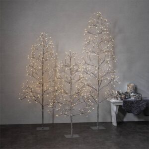 LED dekorační strom Flower Tree IP44 stříbro 120cm