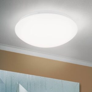 LED stropní svítidlo Nedo klenuté, Ø 28,5 cm