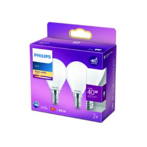 Philips LED žárovka kapka E14 4