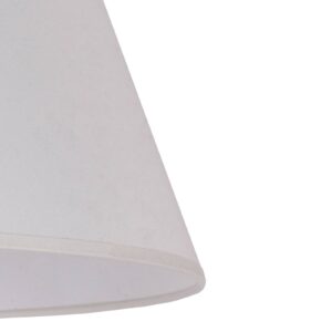 Stínidlo na lampu Sofia výška 15,5 cm, ecru/bílá