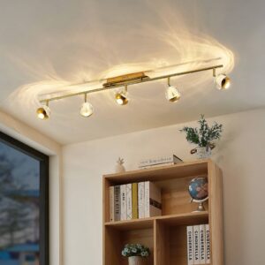 Lucande Kilio LED bodové osvětlení 5 zdroje zlatá