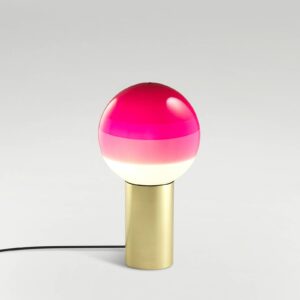 MARSET Dipping Light S stolní lampa růžová/mosaz