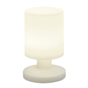 Buiten tafellampen wit oplaadbaar incl. LED IP44 – Joaquin