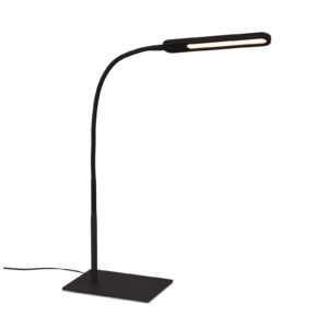 LED stolní lampa Servo, stmívatelná, CCT, černá