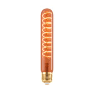 LED trubková žárovka E27 4W T30 1600K filament měď
