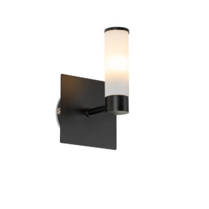 Moderní koupelnové nástěnné svítidlo černé IP44 – Vana