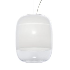 Prandina Gong S3 závěsné světlo, bílé