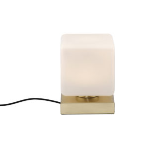 Stolní lampa mosazná včetně LED dotykově stmívatelné – Jano