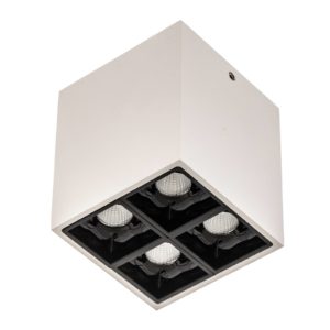 Liro LED stropní spot bílá/černá 34° 2 700K