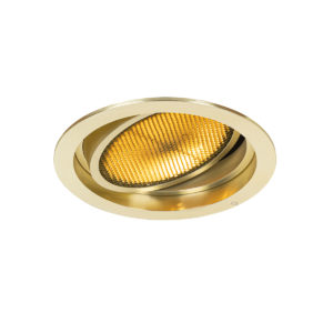 Moderní zapuštěná bodová zlatá nastavitelná - Coop 111 Honey