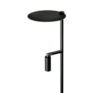 LED stolní lampa Kelly, nastavitelná černá/nikl