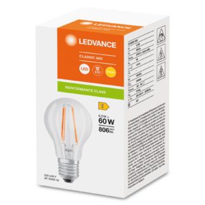 LED žárovka filament E27 6