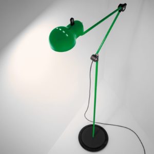 Stilnovo Topo LED stojací lampa, zelená