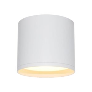 Lindby Nivoria LED bodovka, Ø 12 cm, bílá