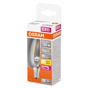 OSRAM LED svíčka E14 2