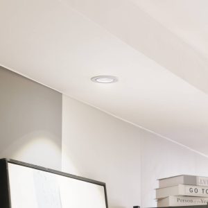 Arcchio LED stropní svítidlo Zarik, bílé, 4 000K