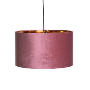 Moderne hanglamp roze 40 cm E27 – Rosalina