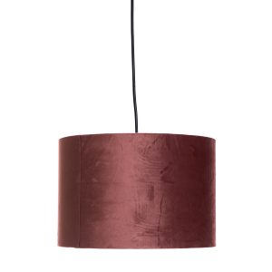 Moderne hanglamp roze met goud 30 cm – Rosalina