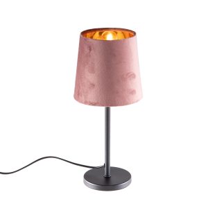 Moderne tafellamp roze E27 – Lakitu